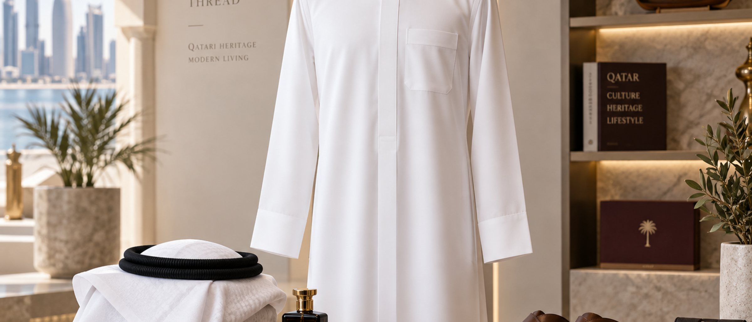 Garment care for everyday Qatari life.